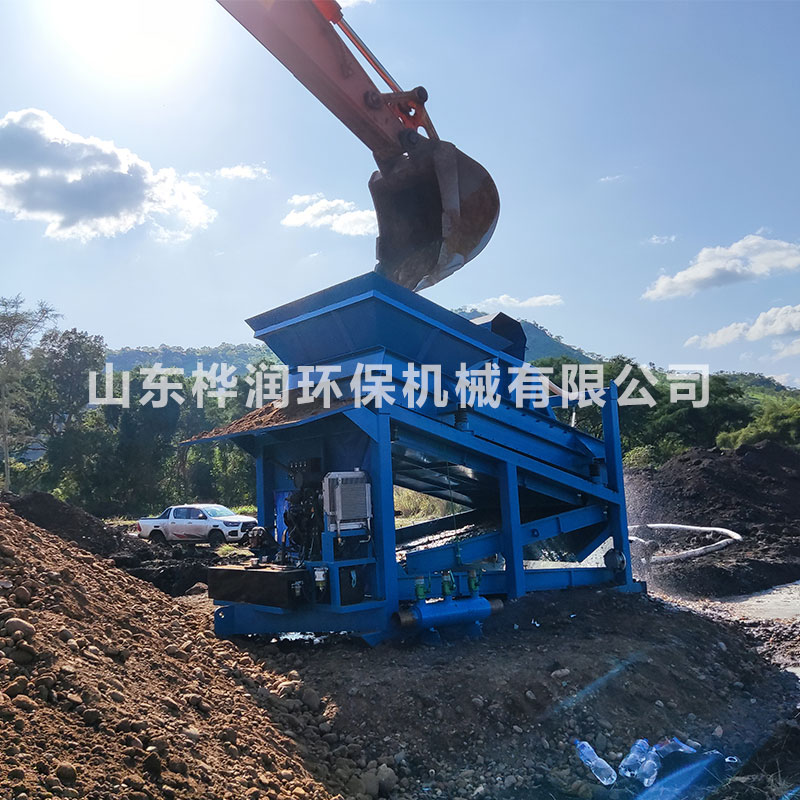 小型振動(dòng)篩淘金